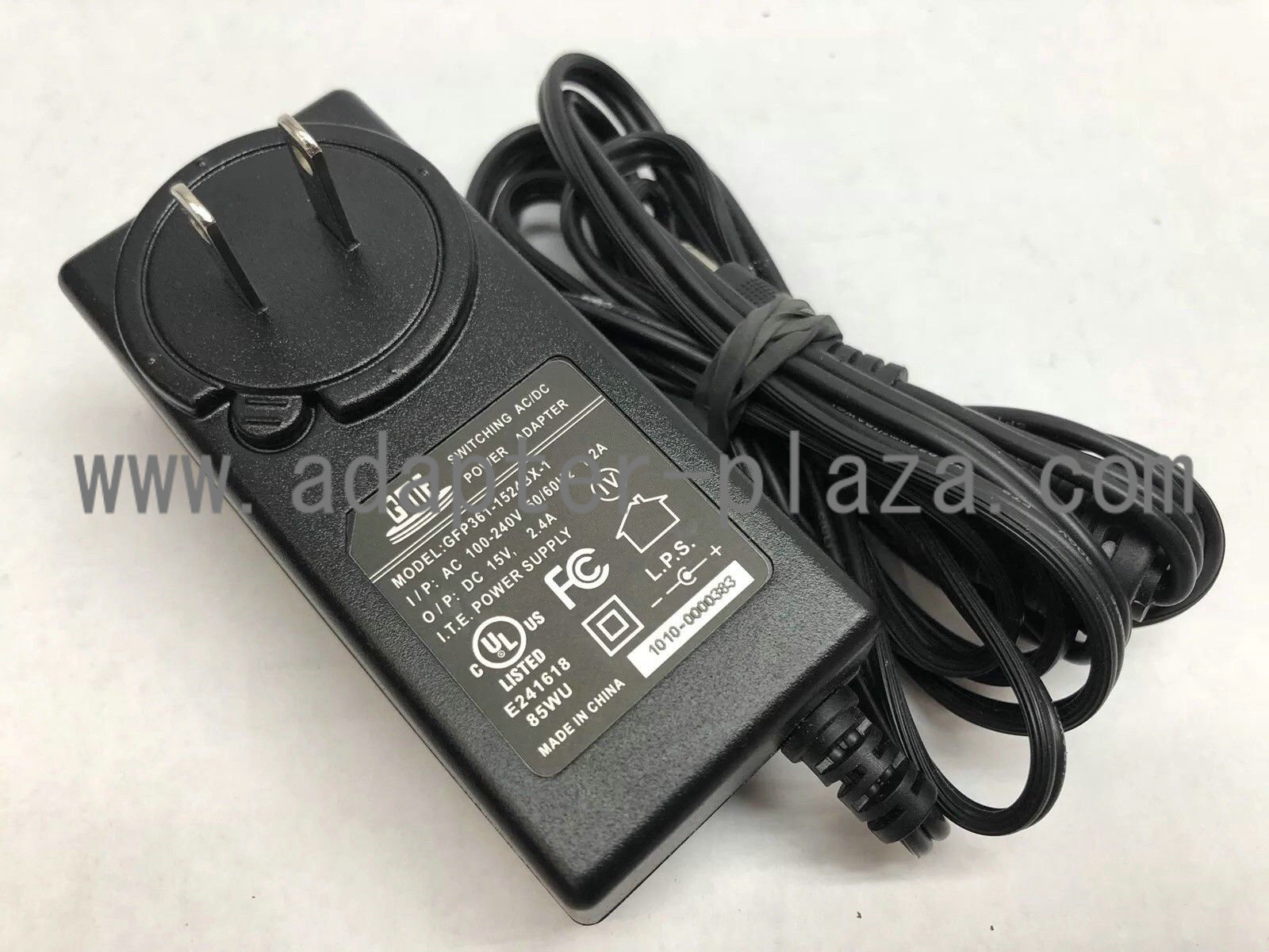 NEW GME GFP361-1524BX-1 Power Supply 15V 2.4A Switching AC/DC Power Adapte